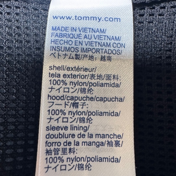 XXS Tommy Hilfiger Women's Essential Yacht Black Jacket - Picture 7 of 11